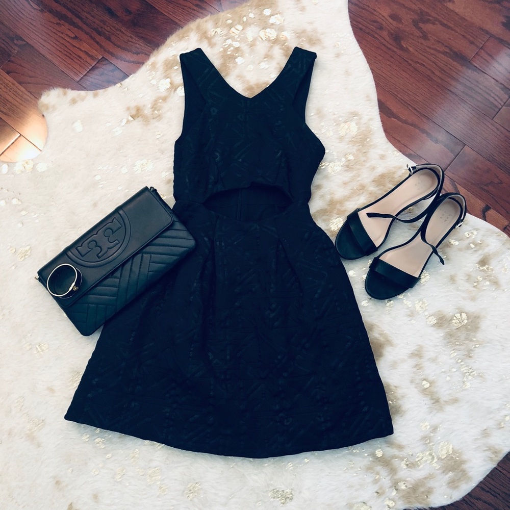 Bebe LBD with cut out
